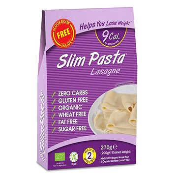 

SlimPasta Konjakové lasagne BIO v nálevu 270 g