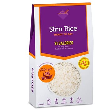 

SlimPasta Konjaková rýže bez nálevu 200 g