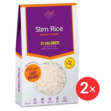 

SlimPasta Konjaková rýže bez nálevu 2 x 200 g