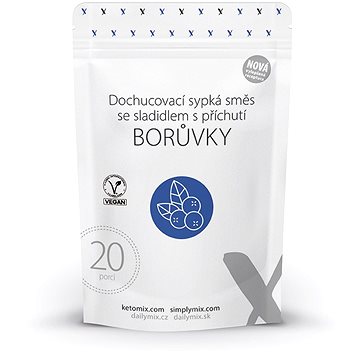 

KetoMix Dochucovací směs nové generace s příchutí borůvky (20 porcí)