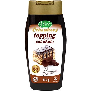 

4Slim Čekankový topping příchuť čokoláda 330 g