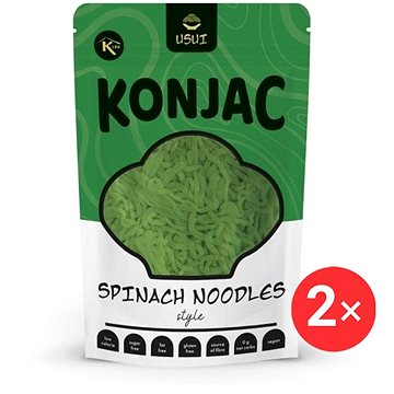 

Usui Konjakové nudle se špenátem bez sacharidů 2 x 270 g