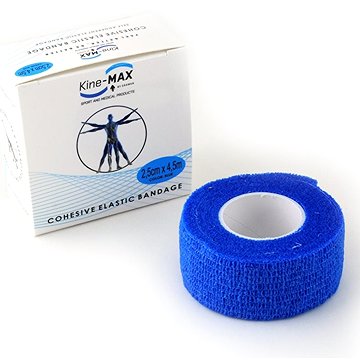 

Kine-MAX Cohesive Elastic Bandage 2,5 cm × 4,5 m, modré