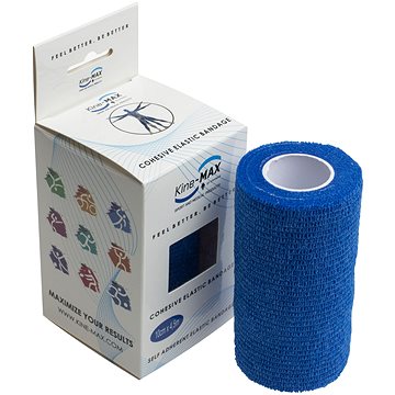 

Kine-MAX Cohesive Elastic Bandage 10 cm × 4,5 m, modré