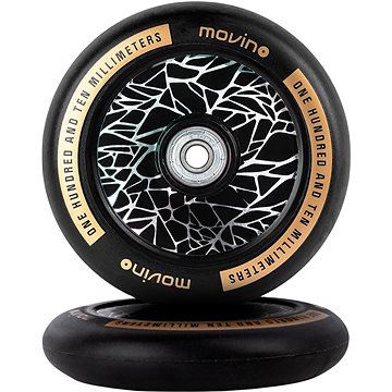 

Movino Náhradní kolečka na freestyle koloběžku Movino MANIAC Gold, 110 mm, 2 ks