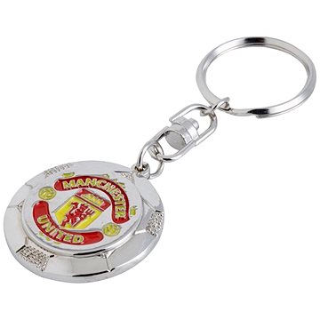 

Manchester United FC: Silver Ball With Crest - přívěsek na klíče