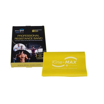 

Kine-MAX Pro-Resistance Band - Level 1 – Žlutá (Lehká)