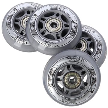

NILS EXTREME Sestava čirých PU koleček 72 × 24 + ložiska ABEC7