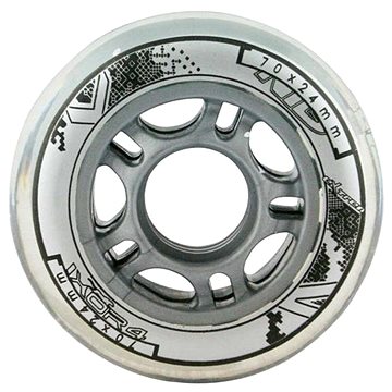 

NILS EXTREME Kolečka PU 70 × 24 čiré, 4 ks