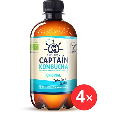 

Captain Kombucha Original 4 x 400 ml