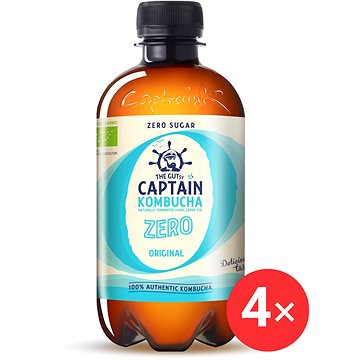 

Captain Kombucha ZERO Original 4 x 400 ml