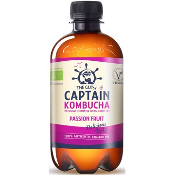 

Captain Kombucha Passion Fruit 400 ml