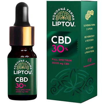 

Konopná farma Liptov - CBD olej 30 % full spectrum