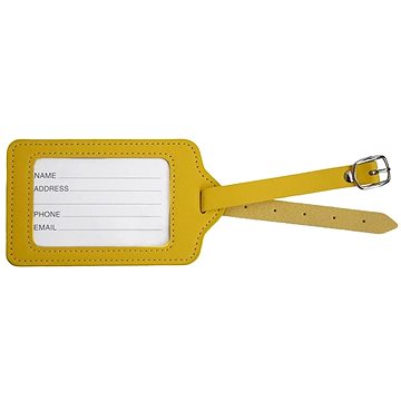 

Kufryplus Jmenovka na kufr LTK224 yellow