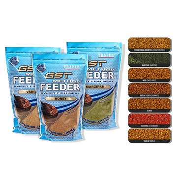 

Traper Krmítková směs Method Feeder GST Jahoda 1kg