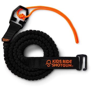 

Kids Ride Shotgun Lano na tahání kola Quick Fit černé
