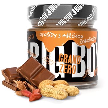 

BIG BOY Grand Zero s mléčnou čokoládou 250g