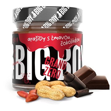 

BIG BOY Grand Zero s tmavou čokoládou 250g