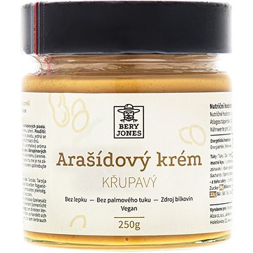 

Bery Jones Arašídový krém křupavý 250g