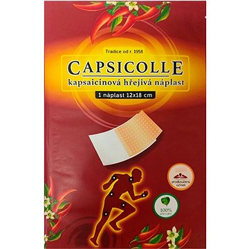 

Kapsaicinová hřejivá náplast 12 × 18 cm 1 ks Capsicolle