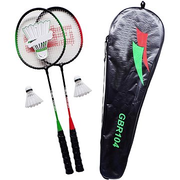 

KUBIsport Badmintonová sada Alu rakety + košíček