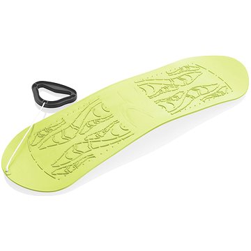 

KUBIsport snowboard dětský plastový, limetkový