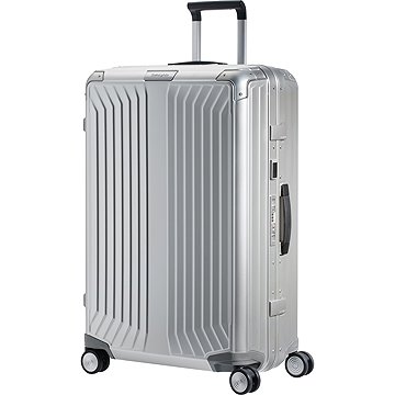 Samsonite Lite-Box Alu Spinner 76 cm stříbrný