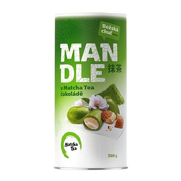 

Matcha Tea Mandle v čokoládě 300 g