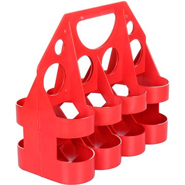 

Merco Multipack 4 ks Rack Standard plastový nosič lahví červený