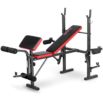 

Neo-Sport NS-200 Posilovací lavice s činkou + modlitební tyč