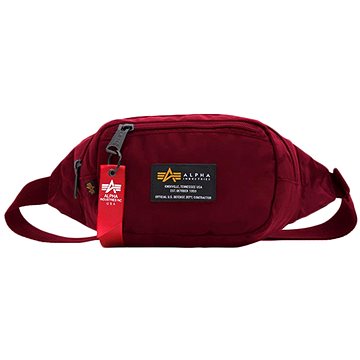 

Alpha Industries Crew Waist Bag burgundská