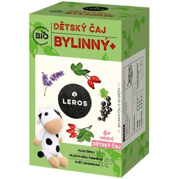 

Leros BIO Dětský čaj bylinný 20 × 2 g
