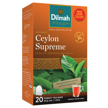 

Dilmah čaj černý Ceylon Supreme 20 × 2 g