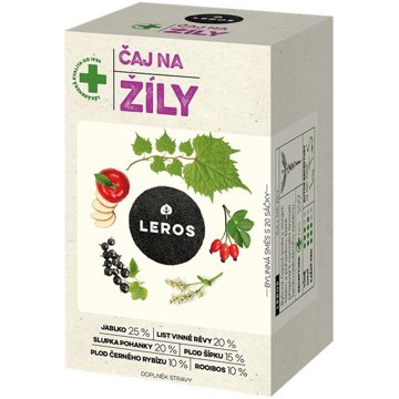 

Leros Čaj na žíly 20 × 2 g
