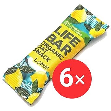 

Lifefood BIO Lifebar Oat Snack 6 x 40g citronový