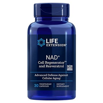 

Life Extension NAD+ Cell Regenerator™ a Resveratrol, 30 kapslí