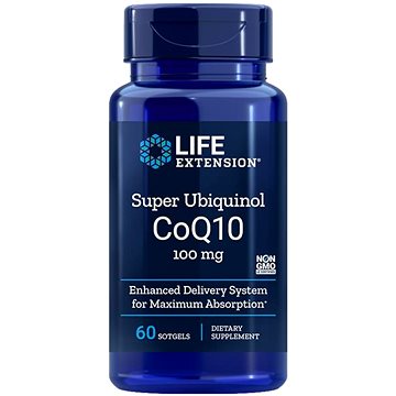

Life Extension Super Ubiquinol CoQ10 100 mg, 60 kapslí