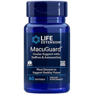 

Life Extension MacuGuard® Ocular Support s Astaxanthinem, 60 kapslí
