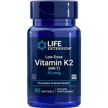 

Life Extension Low Dose Vitamín K2, 90 kapslí
