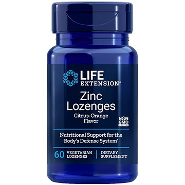 

Life Extension Zinek, 60 pastilek