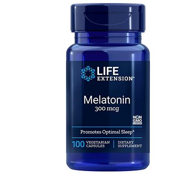 

Life Extension Melatonin 300 mcg, 100 kapslí