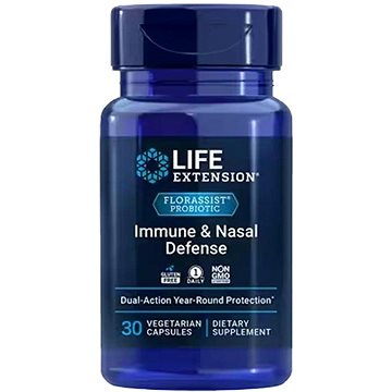 

Life Extension Florassist® Immune & Nasal Defense, 30 kapslí