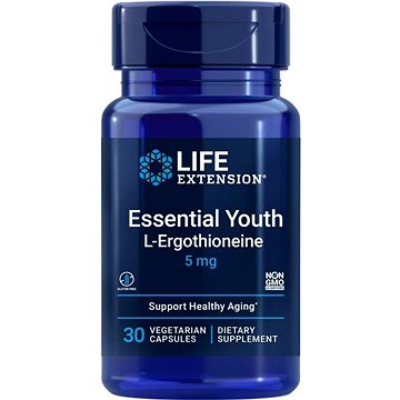 

Life Extension Essential Youth L-Ergothioneine, 30 kapslí