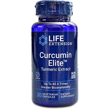 

Life Extension Curcumin EIite Turmeric Extract, 30 kapslí