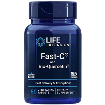 

Life Extension Fast-C and Bio-Quercetin, vitamin C a kvercetin, 60 tablet