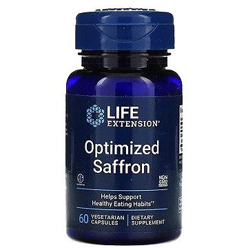 

Life Extension Optimized Saffron, 60 rostlinných kapslí