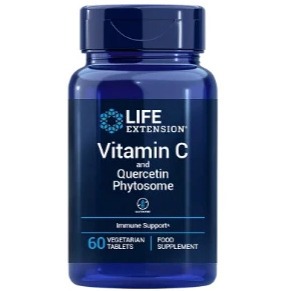 

Life Extension Vitamin C a Quercetin Phytosome, 60 rostlinných tablet