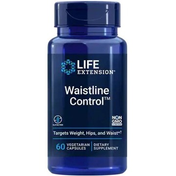 

Life Extension Waistline Control, Optimalizace tuku, 60 rostlinných kapslí