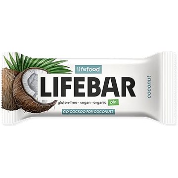 

LIFEFOOD LIFEBAR tyčinka kokosová BIO 40 g