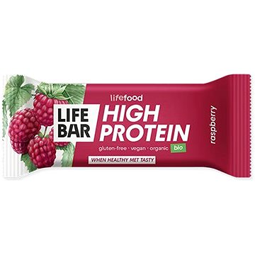 

LIFEFOOD LIFEBAR Protein tyčinka malinová BIO 40 g